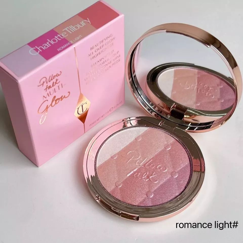 Charlotte tilbury pilow talki multi glow highlighter- شارلوت تيلبري أضاءة كلتر باودر