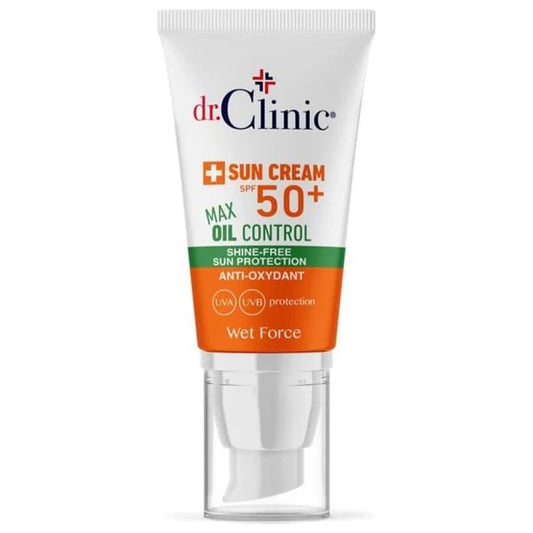 Dr.Clinic Max Sun Cream SPF 50+ Oil Control - واقي شمس للبشرة الدهنية