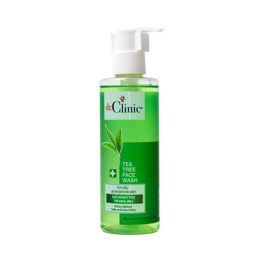 Dr.Clinic Tea Tree Face Wash Gel -غسول بشجرة الشاي من دكتور كلنك