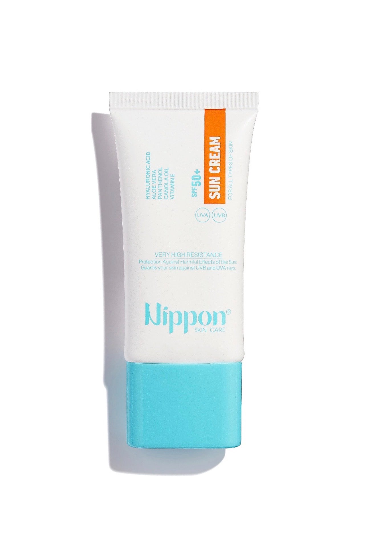 Nippon Skin Care Sun Cream  - واقي شمس من نيبون للجميع انواع البشرة