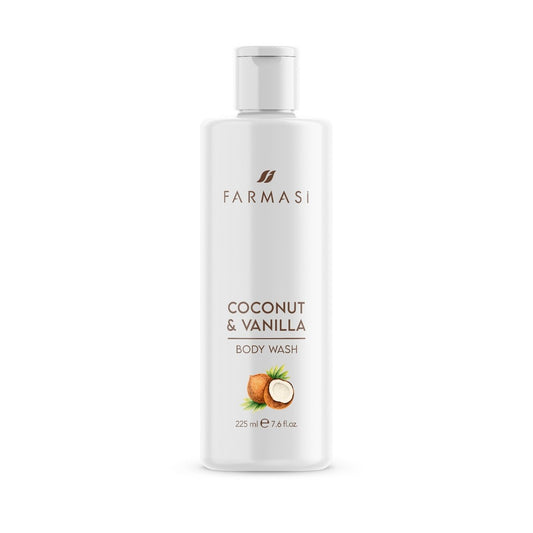 Farmasi body wash coconut & vanilla 200ml -  غسول الجسم فارمسي