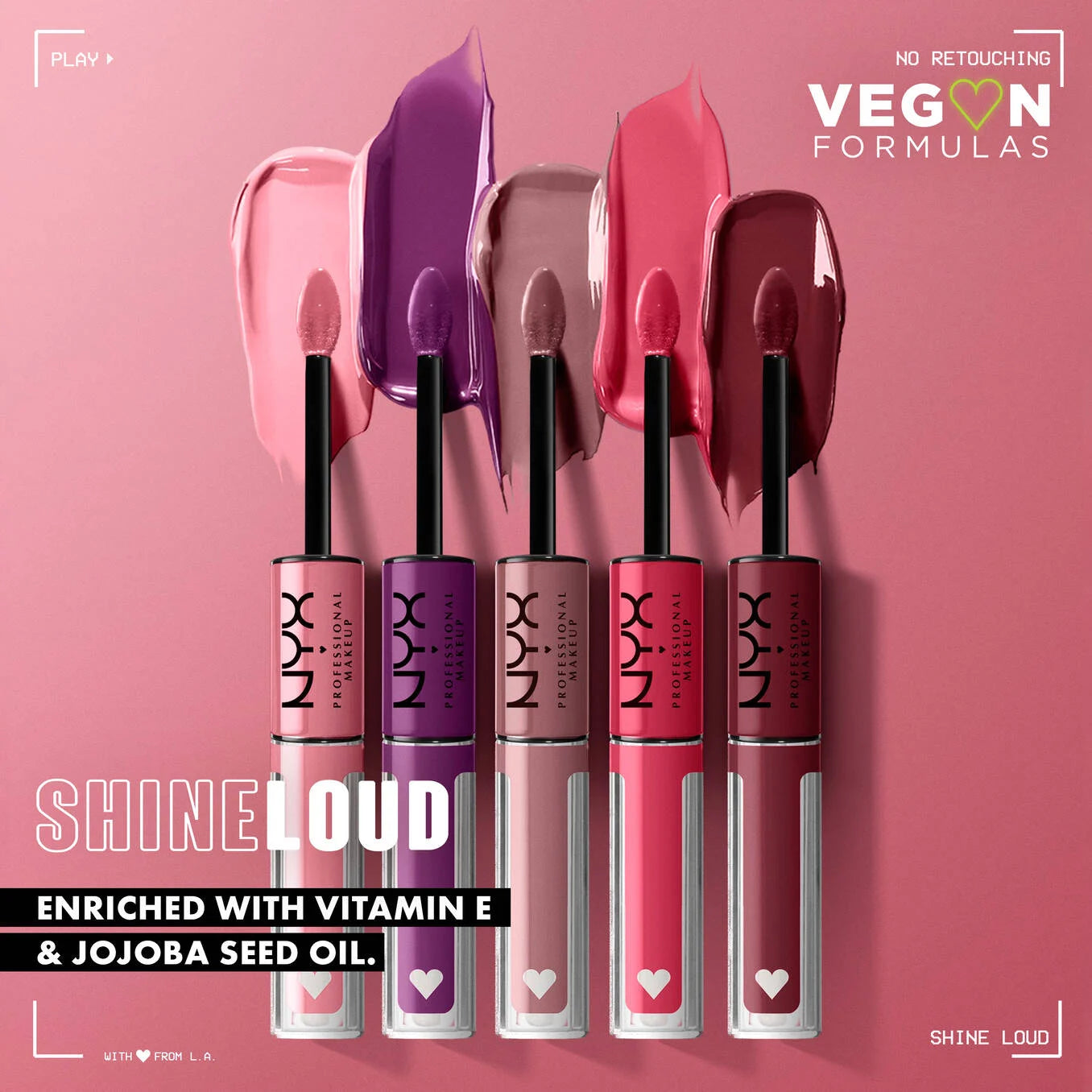 Nyx shineloud lip color rouge aleveres