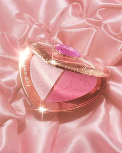 Charlotte tilbury beauty soulmates face palette pillow talk love blush