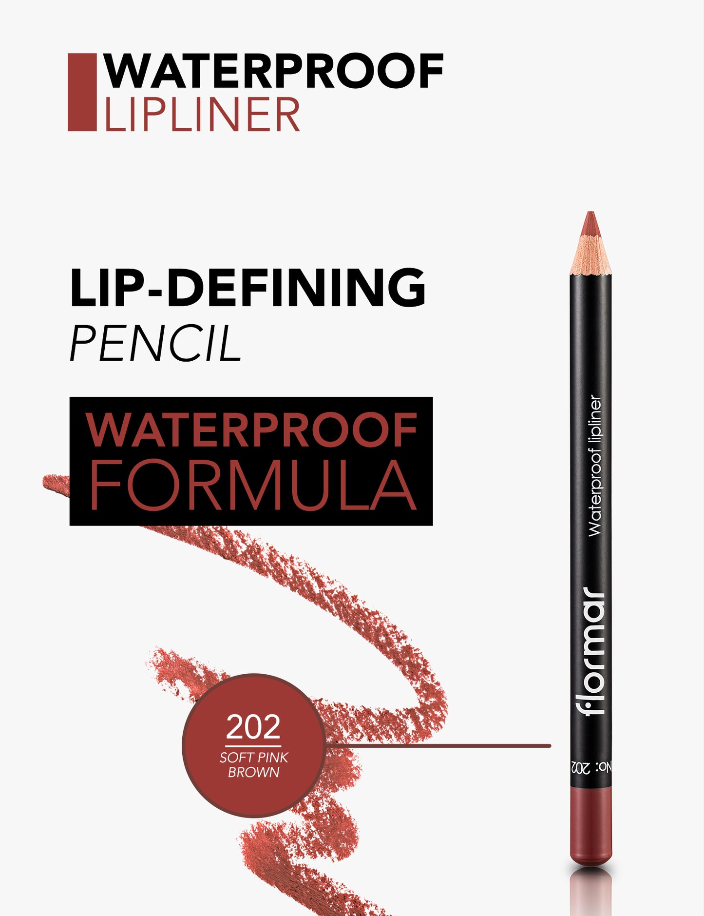 Flormar waterproof lipliner
