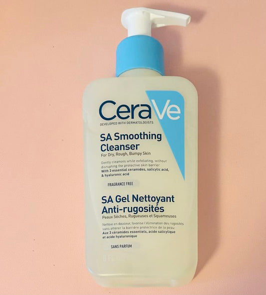 CeraVe SA smoothing cleanser for dry ,bumpy skin-غسول سيرافي للبشرة الجافة