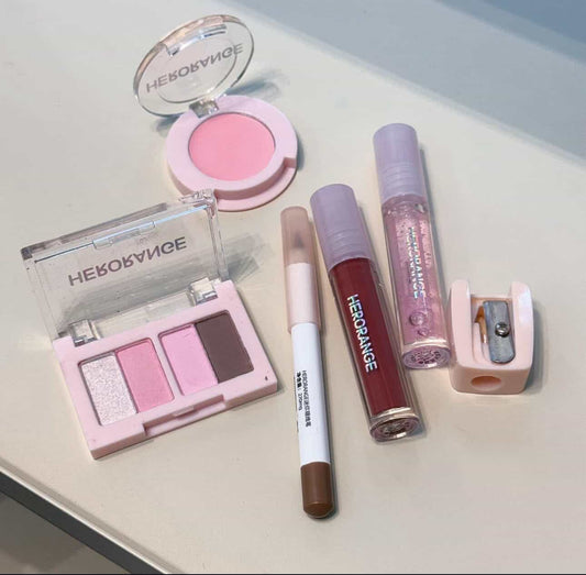 Herorange mini cosmetics set-سيت مكياج كيوت
