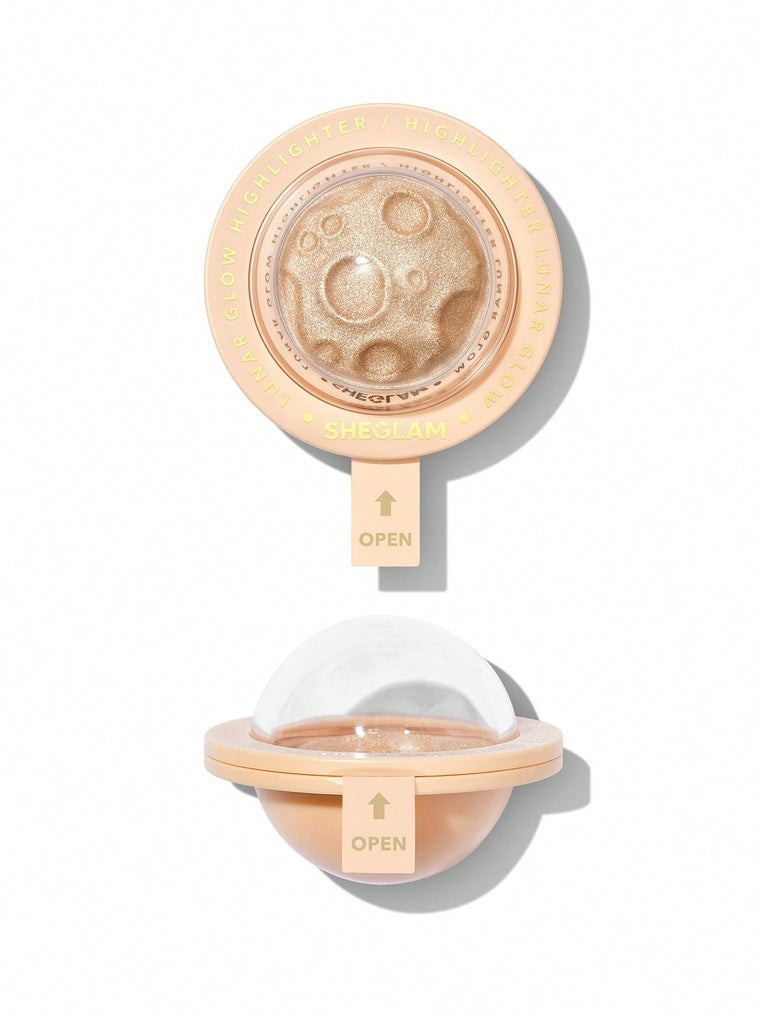 Sheglam lunar glow highlighter - أضاءة بودرة مضغوطة من شيكلام