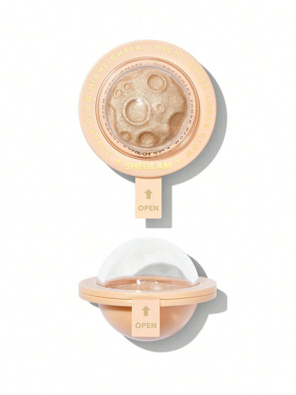 Sheglam lunar glow highlighter - أضاءة بودرة مضغوطة من شيكلام