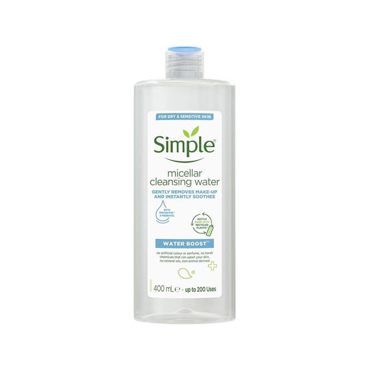 Simple Micellar cleansing water - سمبل ماء ميسلار مزيل مكياج