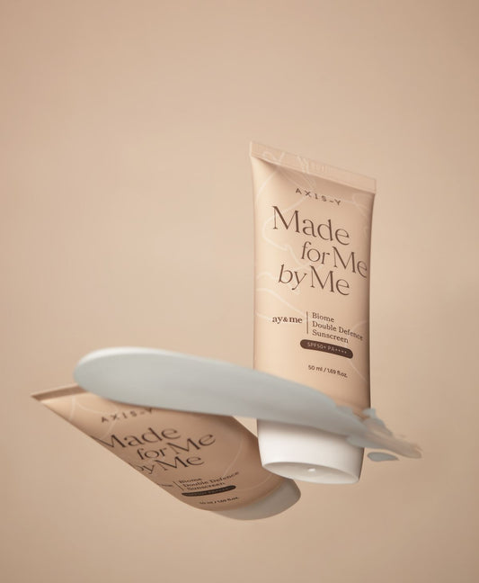 Axis-y made for me by me double defense sunscreen spf50+ -كريم واقي الشمس