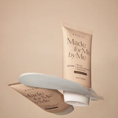 Axis-y made for me by me double defense sunscreen spf50+ -كريم واقي الشمس
