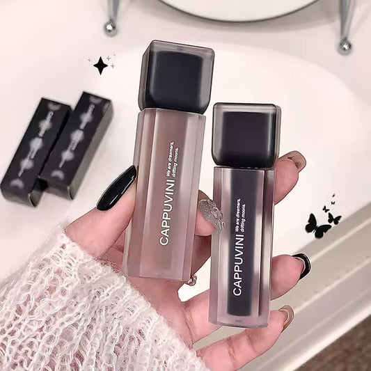 Cappuvini obsidian star moon matte lip glaze-قلم شفاه ملمع