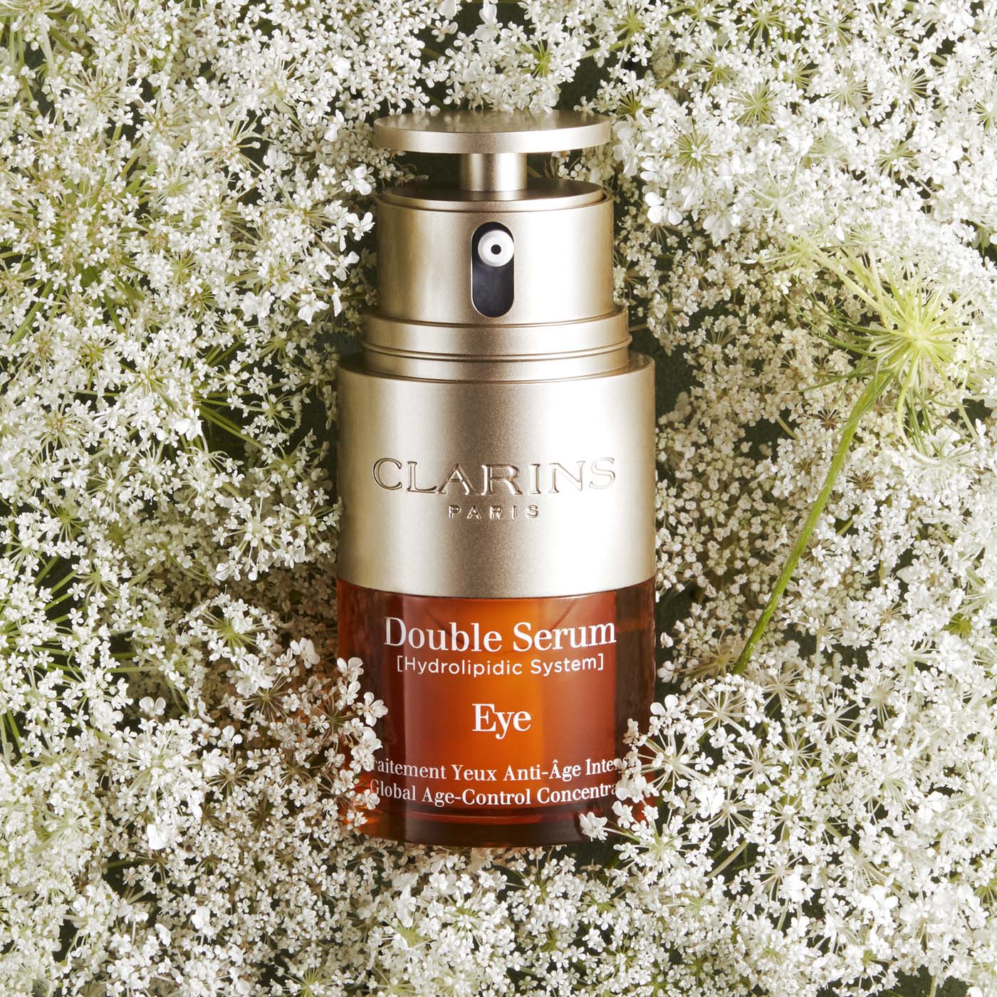 Clarins double serum traitemnt yeux anti-age intensif eye 20 ml - دوبل سيروم تحت العين من كلارنس