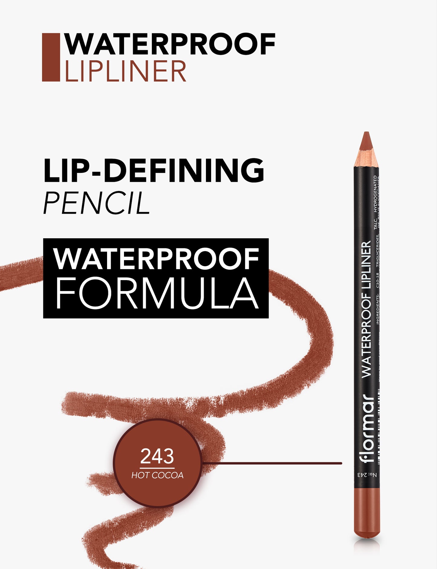 Flormar waterproof lipliner