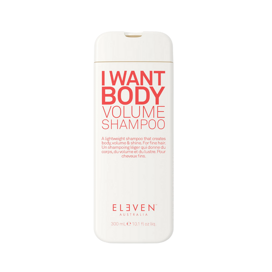 Eleven australia I WANT BODY
VOLUME SHAMPOO -  شامبو  لبناء الشعر وانبات