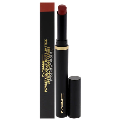 Mac powder kiss velvet lipstick - حمرة ماك ستيك