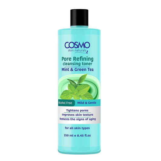 Cosmo Mint Green Tea Pore Refining Cleansing Toner - تونر لجميع أنواع البشرة من كوزمو