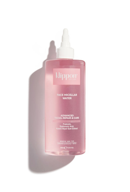 Nippon Face Micellar Water for sensitive skin - مزيل مكياج مائي وردي