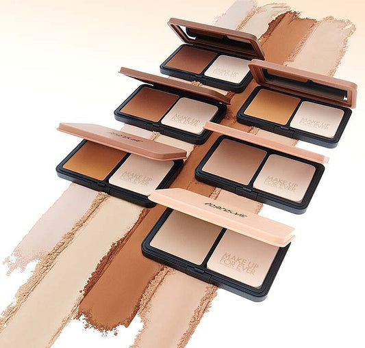 Make up for ever hd skin matte velvet powder foundation- كريم أساس باودر مضغوط