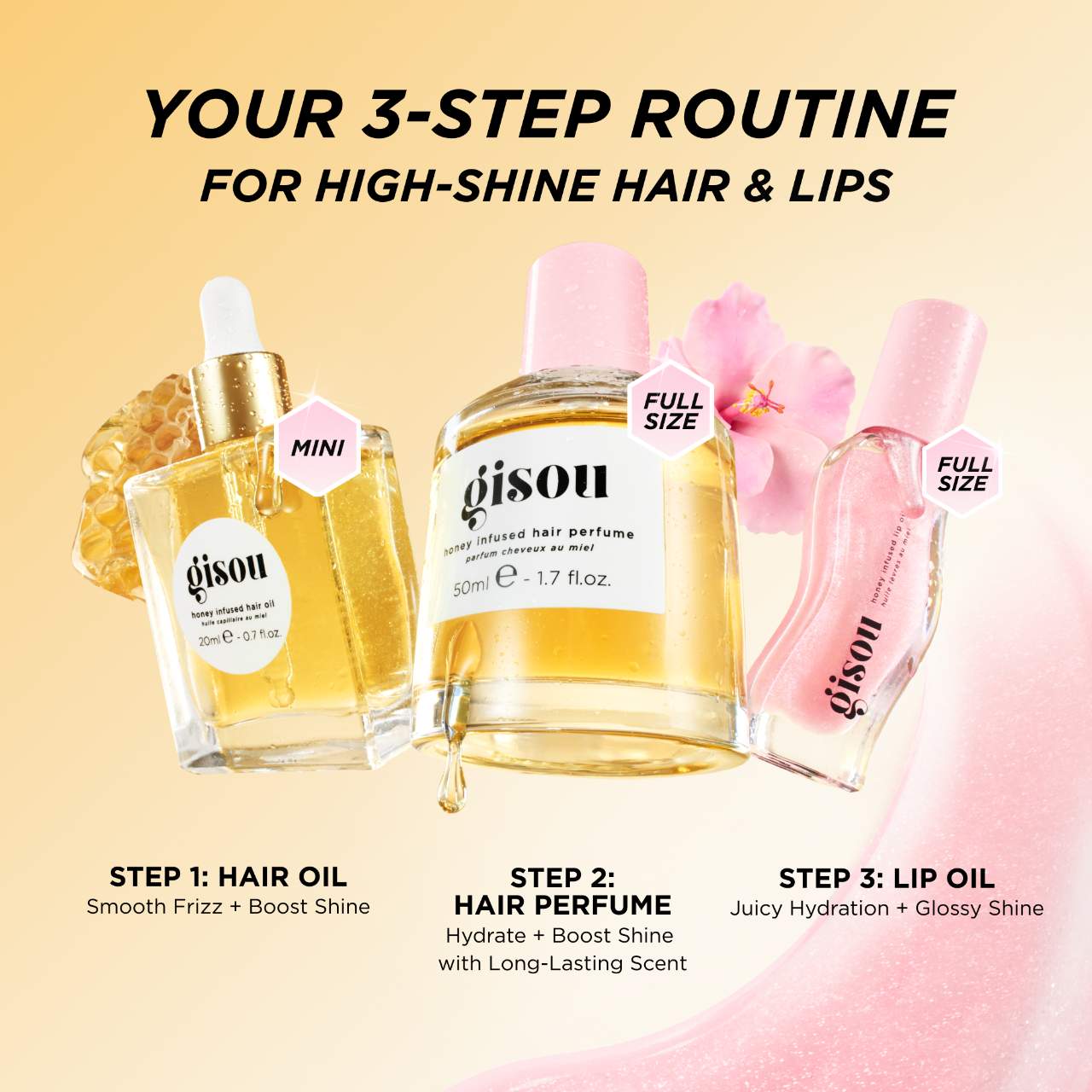 Gisou honey gloss hydration heroes