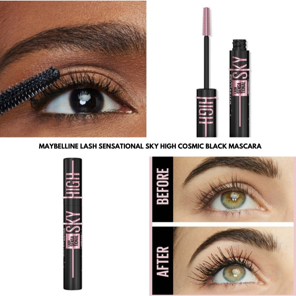 Maybelline sky high cosmic black mascara - مسكارة الرموش سكاي من ميبلين