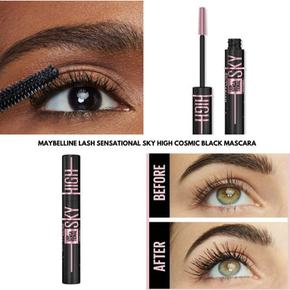 Maybelline sky high cosmic black mascara - مسكارة الرموش سكاي من ميبلين