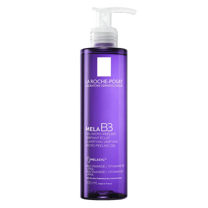 La Roche-Posay Mela B3 Micro-Peeling Unifying Radiance Clarifying Unifying Micro-Peeling Ge - غسول جل من لاروش بوزيه