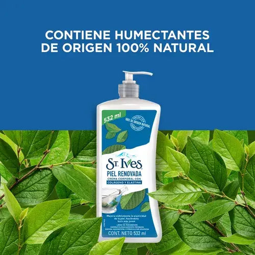 St.ives body lotion colageno y elastina 532ml - كريم لوشن مرطب للوجه والجسم