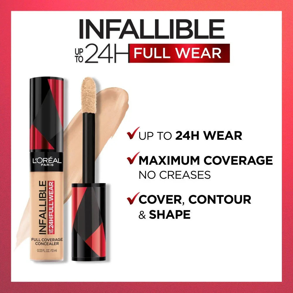 L'oreal infaillible 24h concealer - كونسيلر لوريل