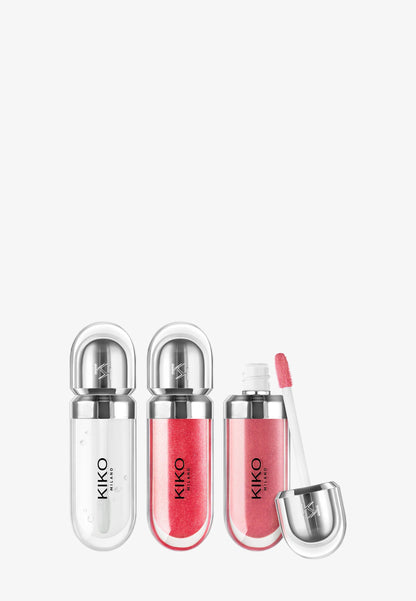 Kiko lip glossy set - سيت كلوسات كيكو ثلاثي