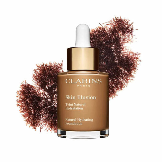 Clarins 100.5w natural hydrating foundation - فاونديشن كلارنس