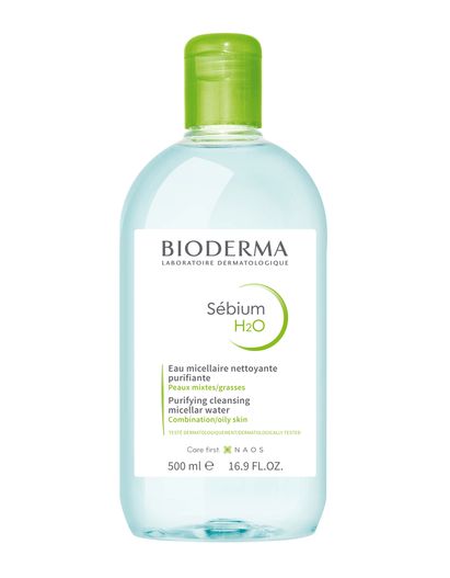 Bioderma micelle solution sebium h2o-محلول بيو دارما لتنظيف وازالة مكياج