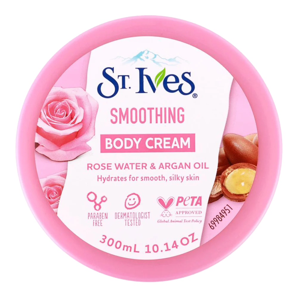 St.ives smoothing body cream 150ml - كريم الجسم لبشرة ناعمة