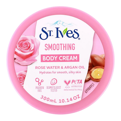 St.ives smoothing body cream 150ml - كريم الجسم لبشرة ناعمة