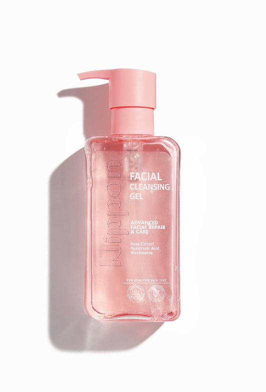 Nippon Facial Cleansing Gel for sensitive skin -غسول جل من نيبون البشرة الحساسة