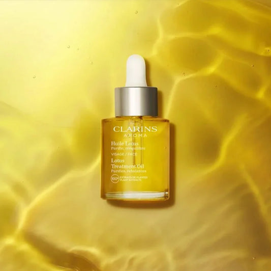 Clarins  aroma Blue orchid treatment oil-زيت كلارنس العلاجي للبشرة جافة