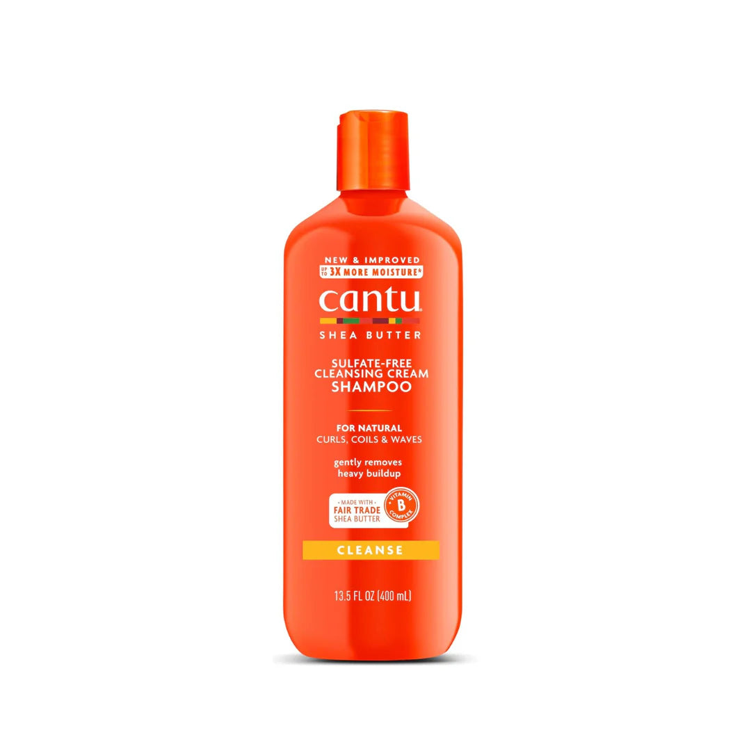Cantu shea butter cleansing cream shampoo 400ml - شامبو كانتو الكريمي المنظف