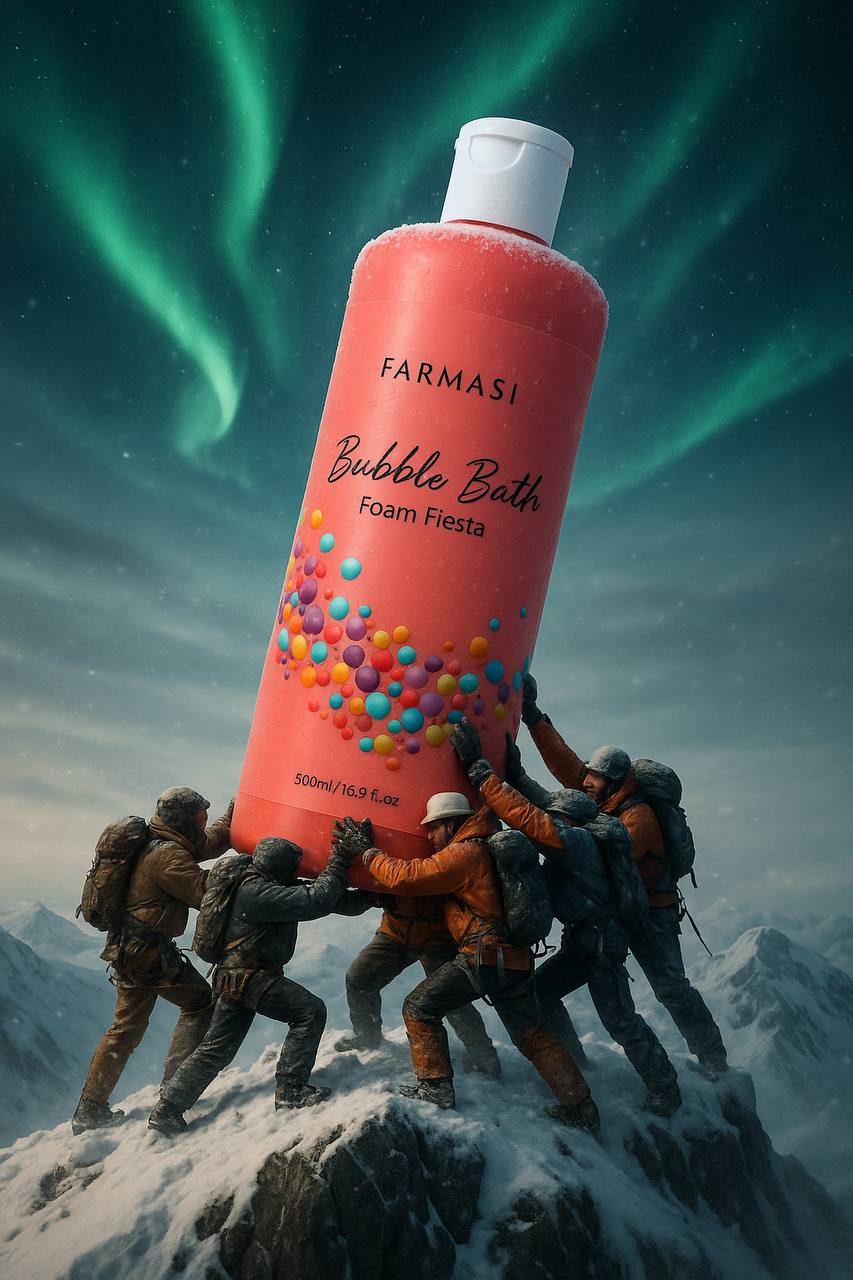 Farmasi body wash bubble bath - غسول الجسم فارمسي