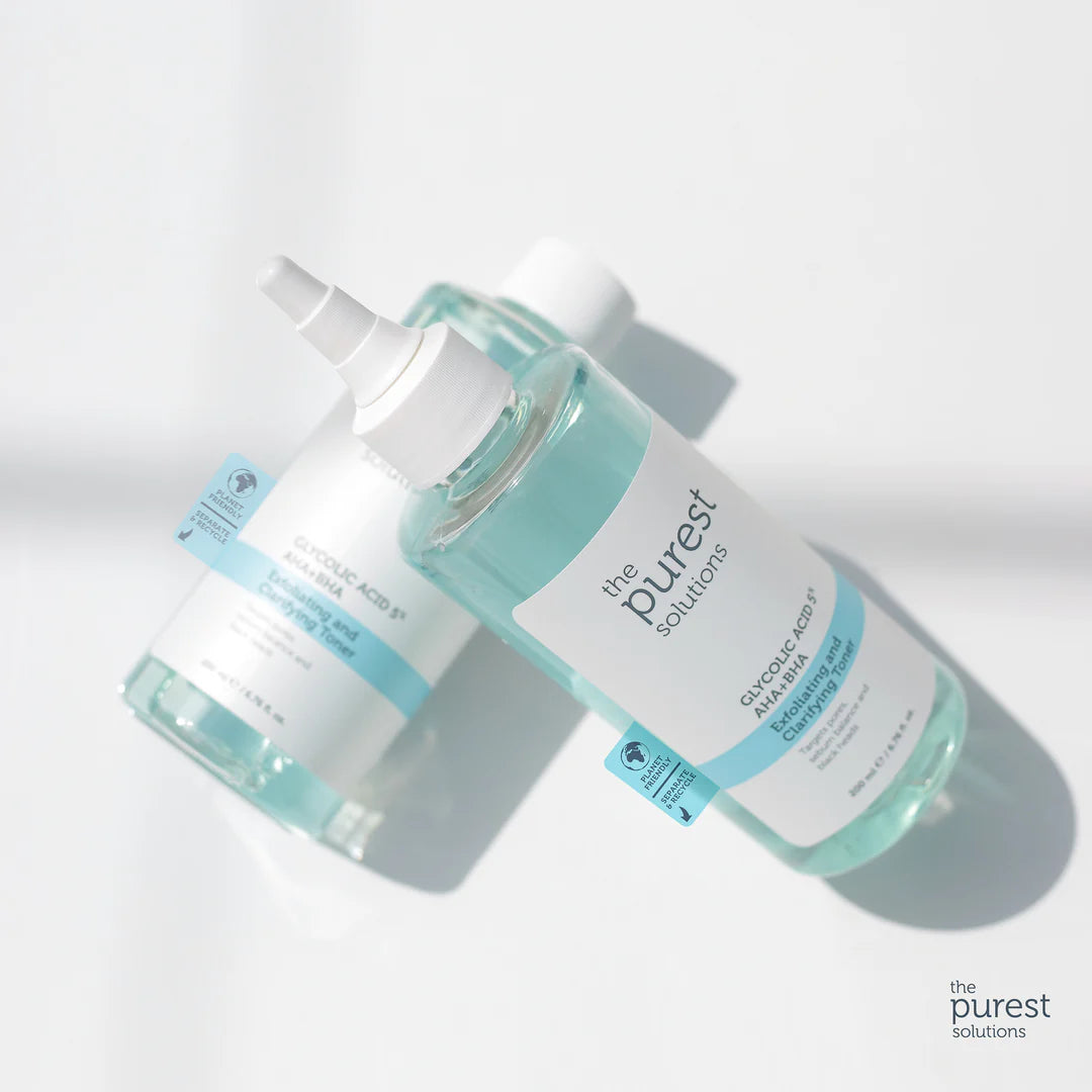 The purest solutions exfoliating and clarifying toner - تونر ذا بيورست سوليشن منظف ومزيل رؤوس سوداء