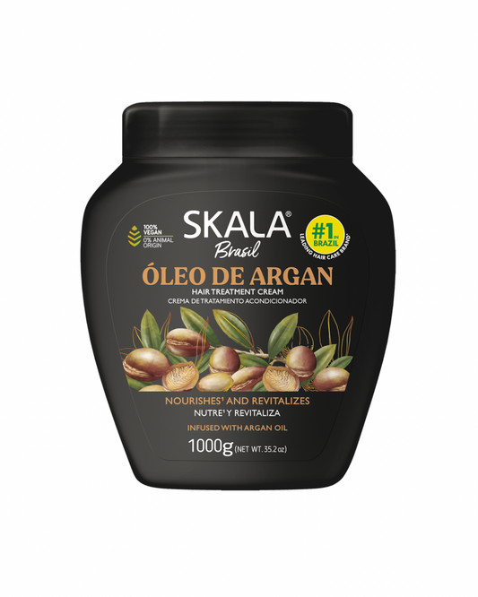 Skala expert oleo de argan creme 1000g- ماسك مرطب لكثافة الشعر بزيت ألاورغان من سكالا برازيلية