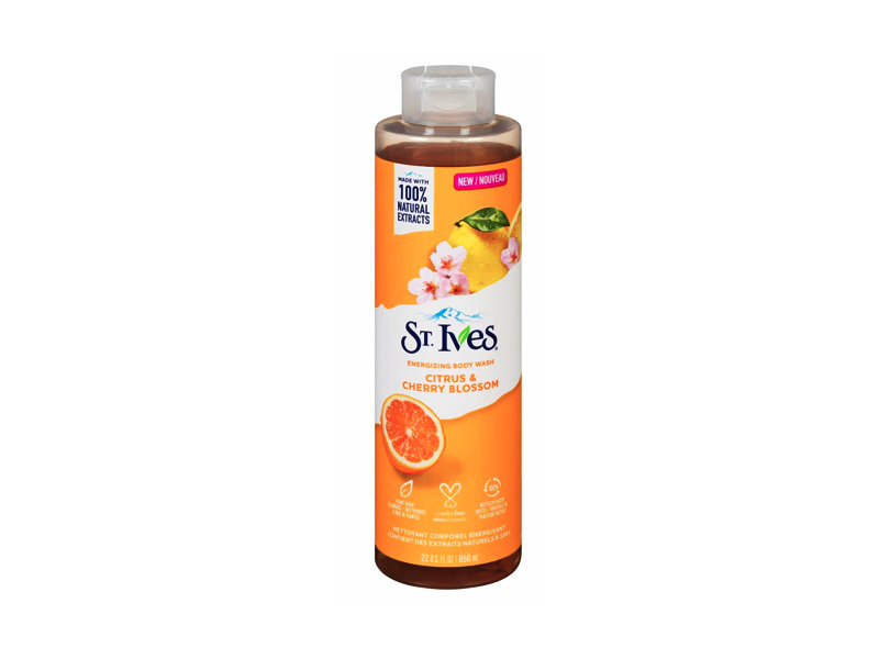 St.ives ENERGlZlNG BODY WASH COTRUS CHERRY BLOSSOM - غسول الجسم بالحمضيات
