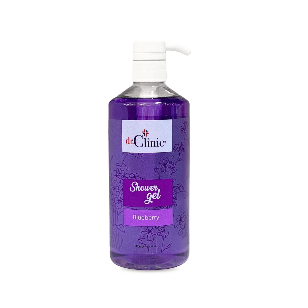 Dr.Clinic Shower Gel blueberry 600ml -غسول جسم من دكتور كلنك