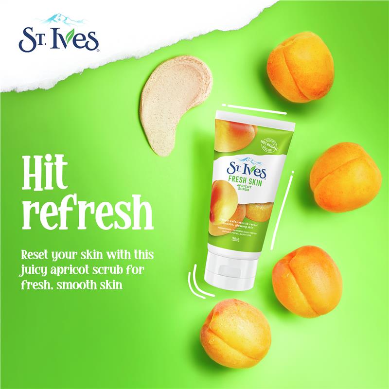 St.ives fresh slin scrub apricot