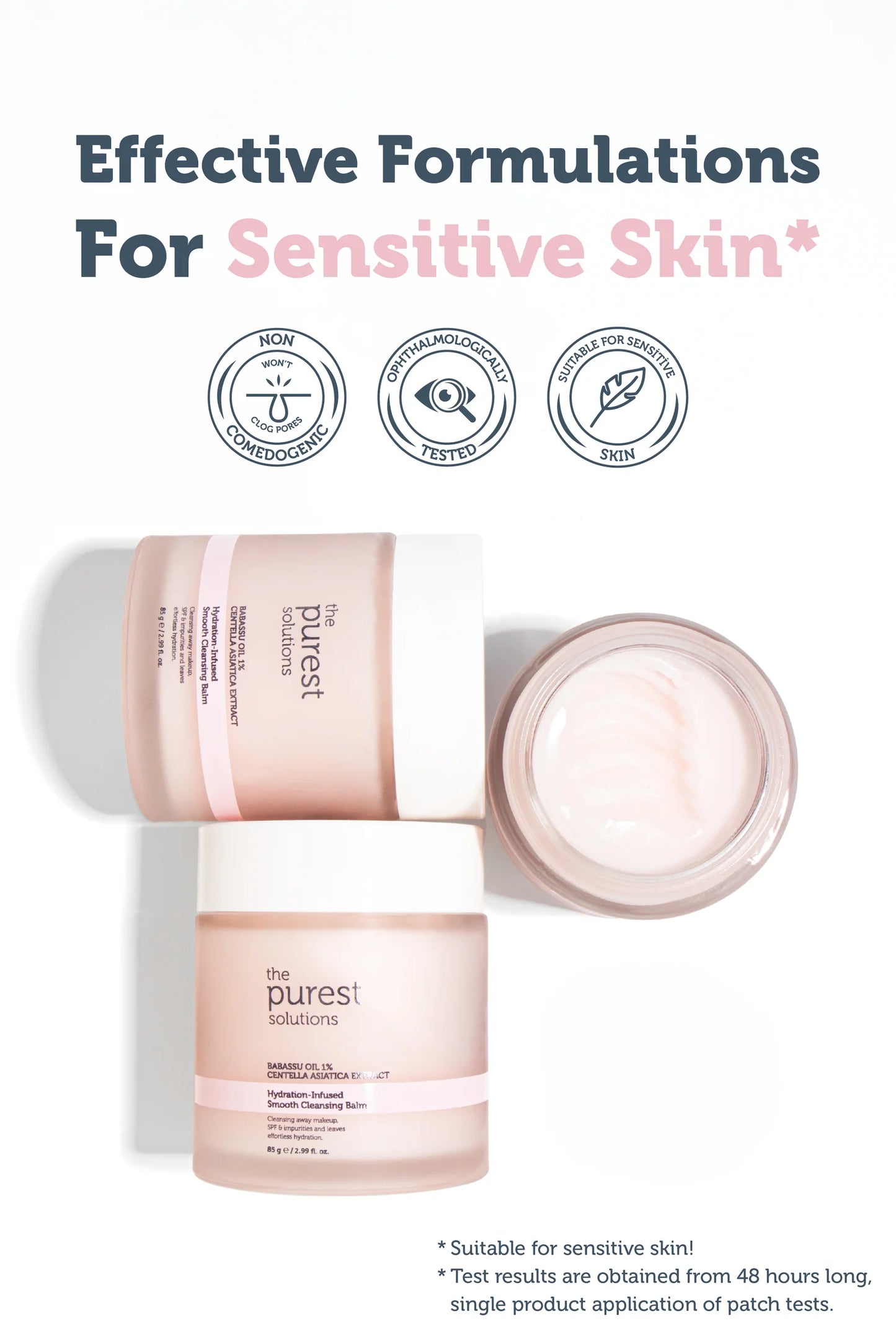 the purest solutions hydration infused smooth cleansing balm - مزيل مكياج  غسول منعم