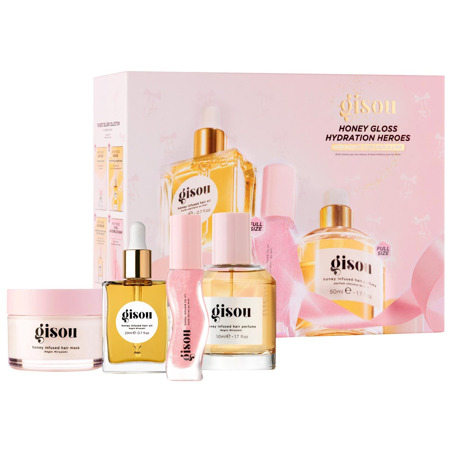Gisou honey gloss hydration heroes
