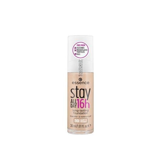 Essence stay all day 16h long-lasting foundation - كريم اساس سائل ايسنس
