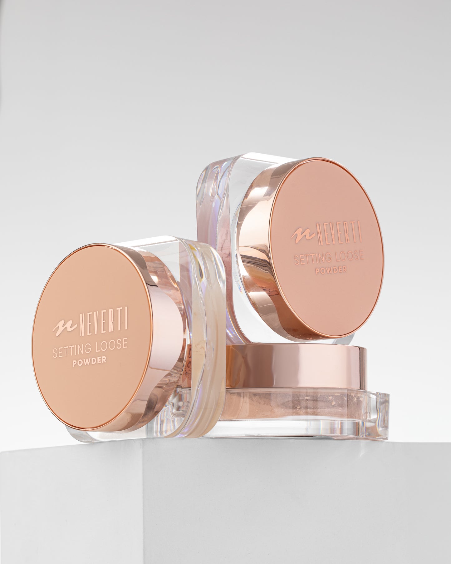 Neverti  setting loose powder - لوس باودر مثبت مكياج من نيفرتي