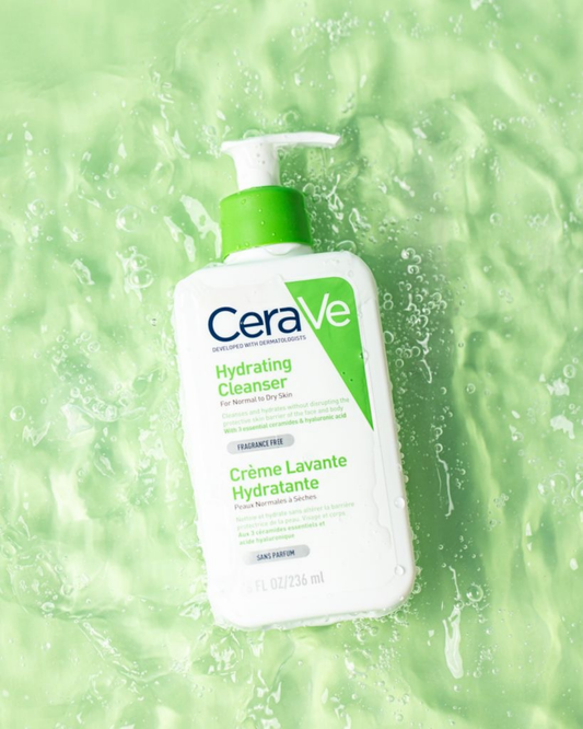 CeraVe hydrating cleanser for normal to dry skin-غسول البشرة مائي