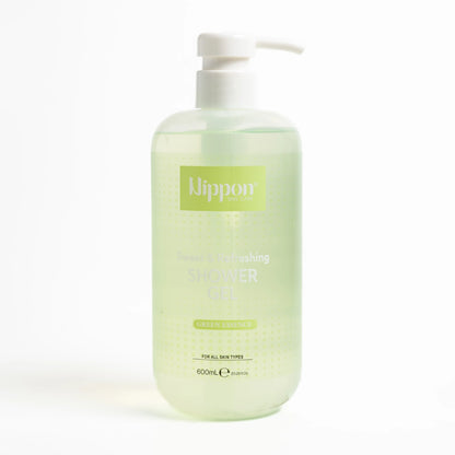 Nippon shower gel Green Essence 600ml -غسول الجسم من نيبون
