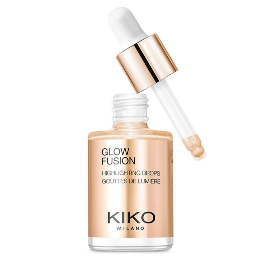 Kiko milano Glow Fusion Highlighting Drops - هايلايتر سائل قطرات من كيكو ميلانو